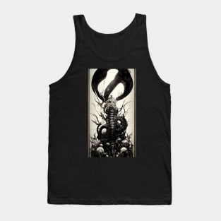 Supernatural Cyber Goth and the Occult Miracles that Follow Tank Top